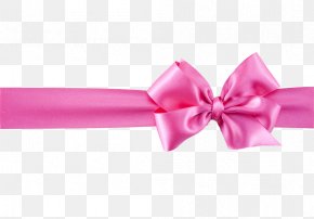 Pink Decorative Bow - Pink Ribbon Pink Ribbon Decorazione Onorifica PNG