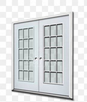 Double Door - Sash Window Double Door Steel PNG