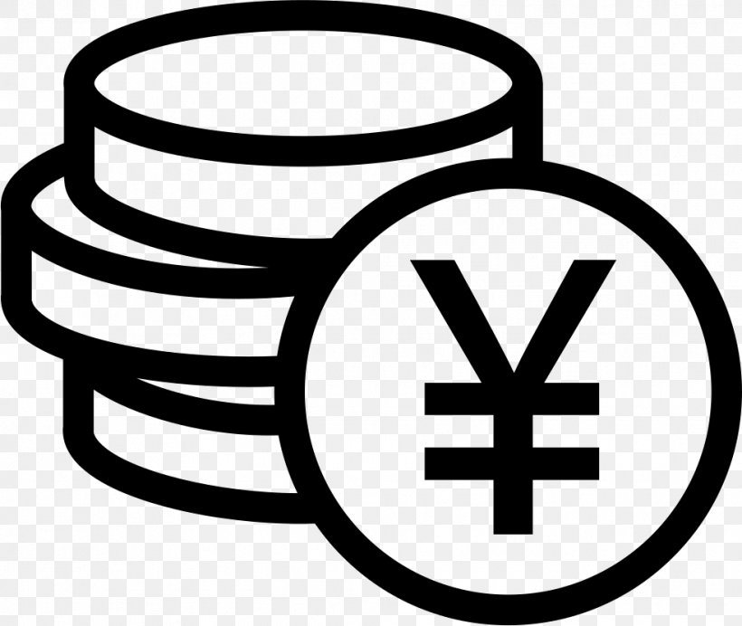 Yen Sign Japanese Yen Dollar Sign Coin Currency Symbol, PNG, 981x829px, Yen Sign, Area, Bank, Black And White, Brand Download Free