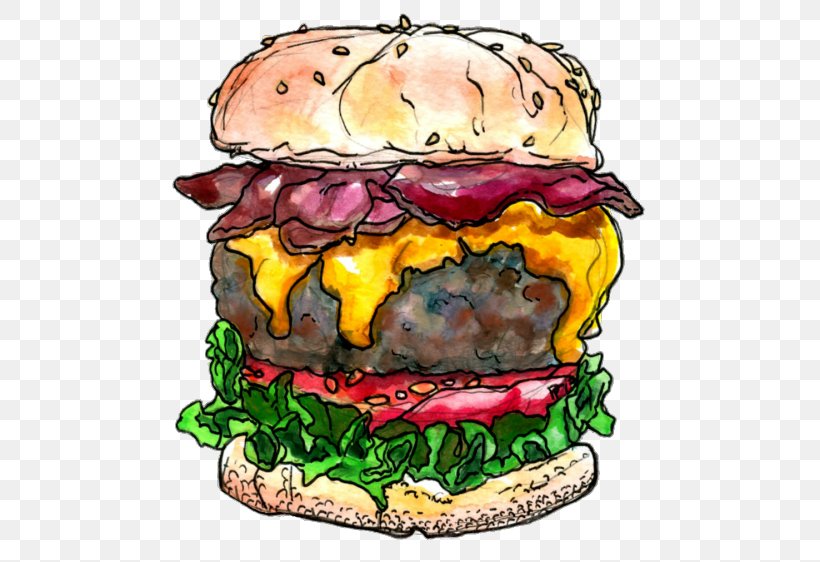 Cheeseburger Hamburger Bacon Fast Food Veggie Burger, PNG, 500x562px, Cheeseburger, Bacon, Barbecue, Cheese, Dish Download Free