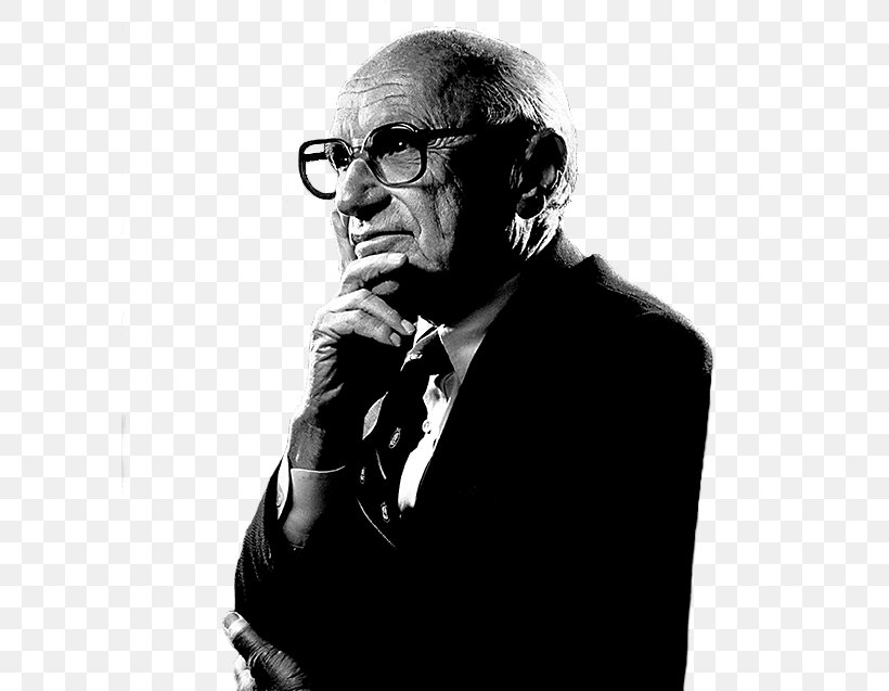 Milton Friedman Capitalism And Freedom Economics Free To Choose Monetarism, PNG, 595x637px, Milton Friedman, Black And White, Capitalism, Capitalism And Freedom, Economics Download Free