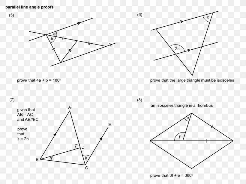 Triangle Point Line Parallel, PNG, 1500x1125px, Triangle, Algebra, Area, Black And White, Diagram Download Free