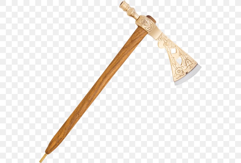 Axe Tobacco Pipe Tomahawk Ceremonial Pipe Weapon, PNG, 555x555px, Axe, Battle Axe, Blade, Brass, Ceremonial Pipe Download Free