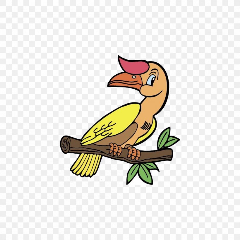 Bird Beak Cartoon Illustration, PNG, 1000x1000px, Bird, Art, Beak, Bird Flight, Blue Download Free