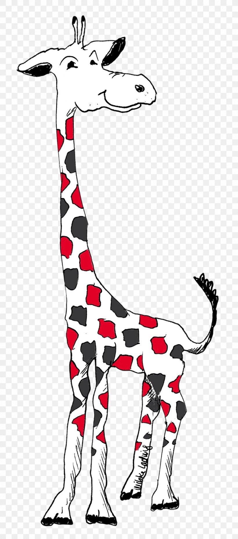Giraffe Horse Wildlife Fauna Clip Art, PNG, 904x2048px, Giraffe, Animal, Animal Figure, Black And White, Fauna Download Free