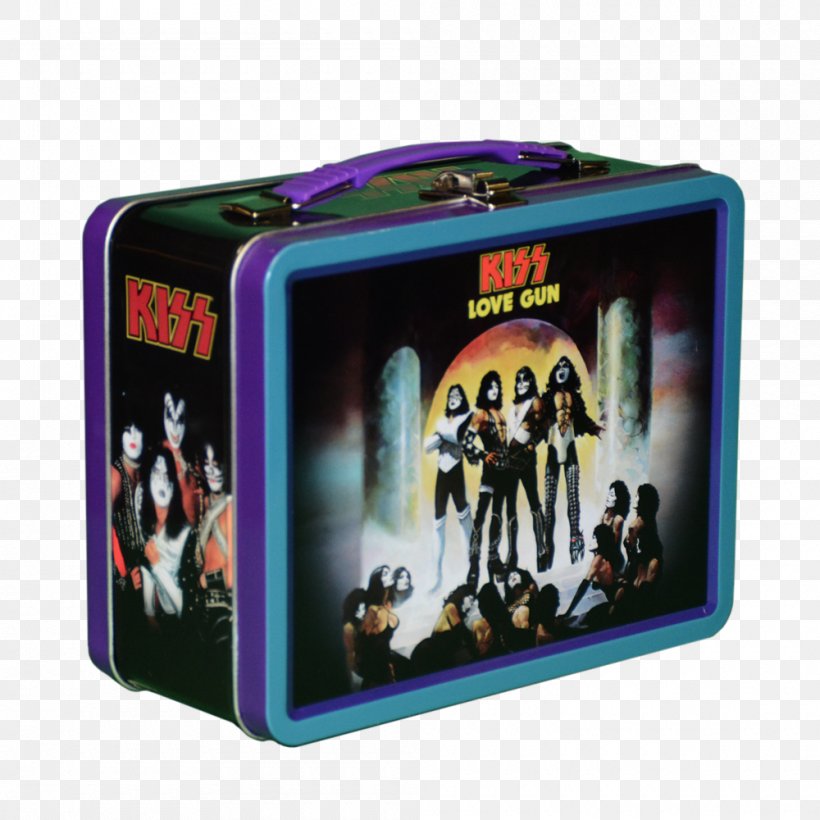 Kiss Lunchbox Love Gun, PNG, 1000x1000px, Kiss, Backpack, Box, Hardware, Love Gun Download Free