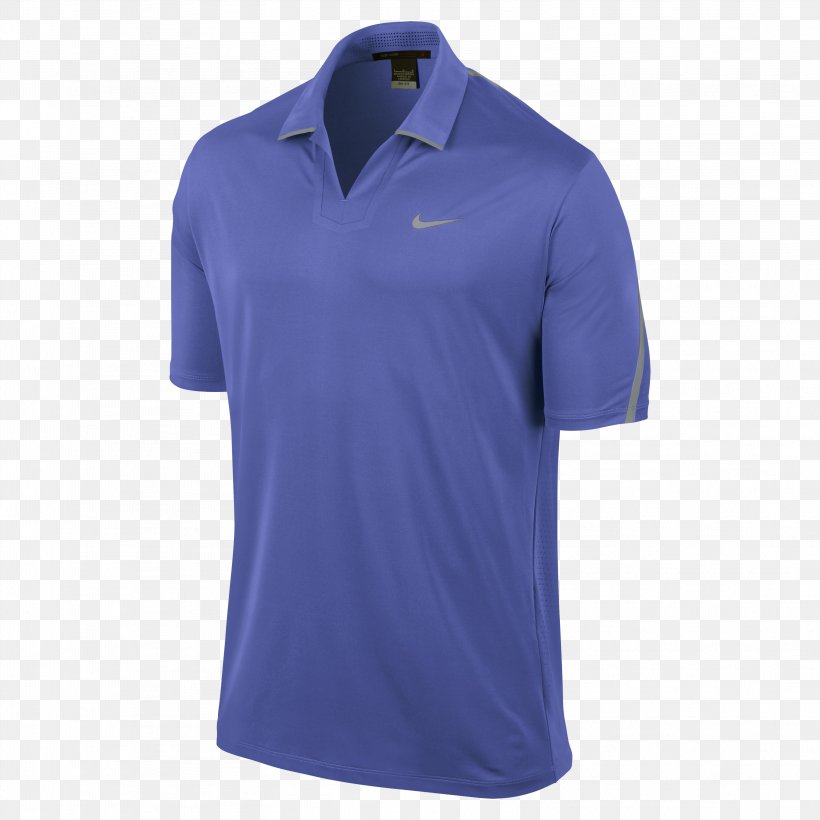 Nike Polo Shirt T-shirt Blue Masters Tournament, PNG, 3144x3144px, Nike, Active Shirt, Blue, Clothing, Cobalt Blue Download Free