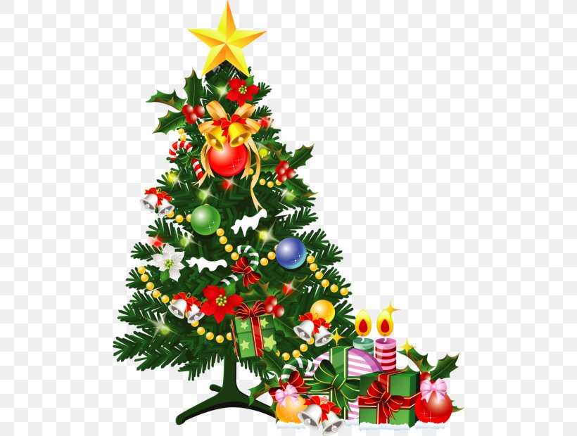 Santa Claus Christmas Tree Christmas Card, PNG, 500x620px, Santa Claus, Christmas, Christmas Card, Christmas Decoration, Christmas Gift Download Free