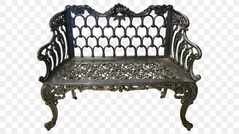 Bench Cast Iron Wrought Iron Garden Furniture Png 1741x979px