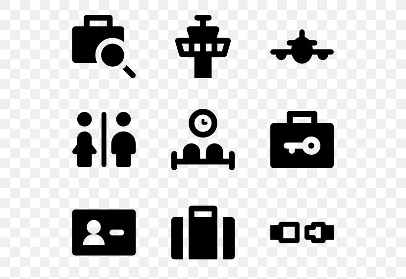 Airport, PNG, 600x564px, Airport, Airport Security, Area, Black, Black And White Download Free