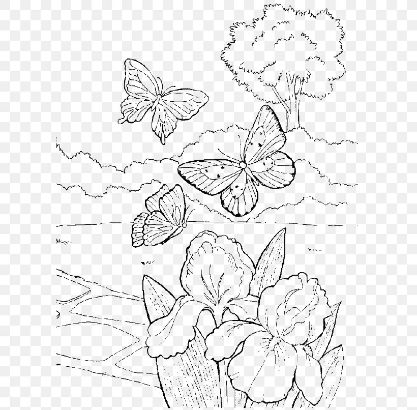 Drawing Landscape Painting Coloring Book, PNG, 600x806px, Drawing, Area, Art, Artwork, Autumn Download Free