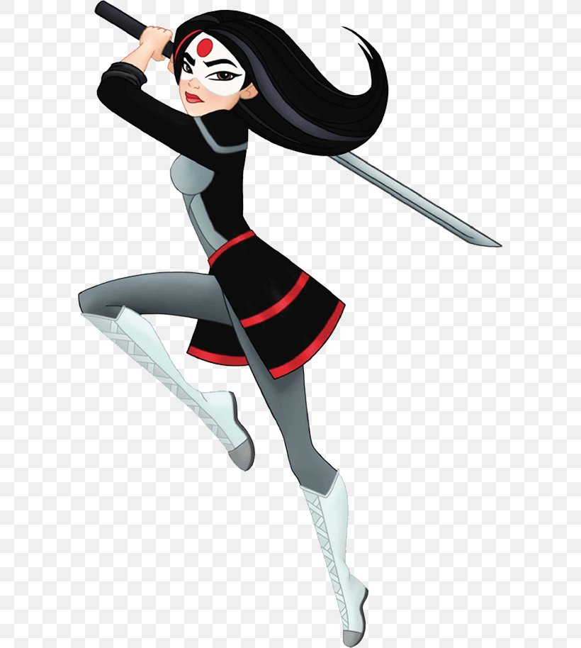 Katana Harley Quinn Poison Ivy Kara Zor-El Supergirl, PNG, 600x914px, Katana, Art, Cartoon, Comics, Dc Super Hero Girls Download Free