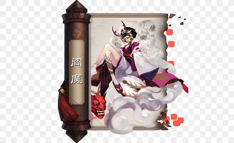 Onmyoji Yama 阴阳师 Shikigami Character, PNG, 500x500px, Onmyoji, Art, Character, Cosplay, Game Download Free