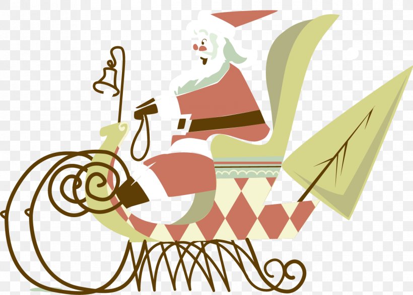 Santa Claus Reindeer Christmas Snowman Art, PNG, 1375x985px, Watercolor, Cartoon, Flower, Frame, Heart Download Free