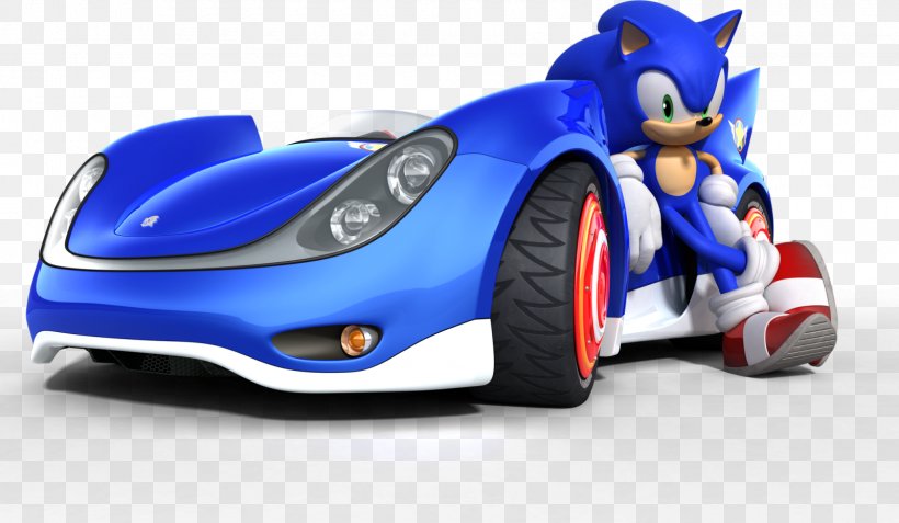 Sonic & Sega All-Stars Racing Sonic & All-Stars Racing Transformed PlayStation 3 Sonic The Hedgehog 2, PNG, 1600x932px, Sonic Sega Allstars Racing, Automotive Design, Automotive Exterior, Blue, Car Download Free