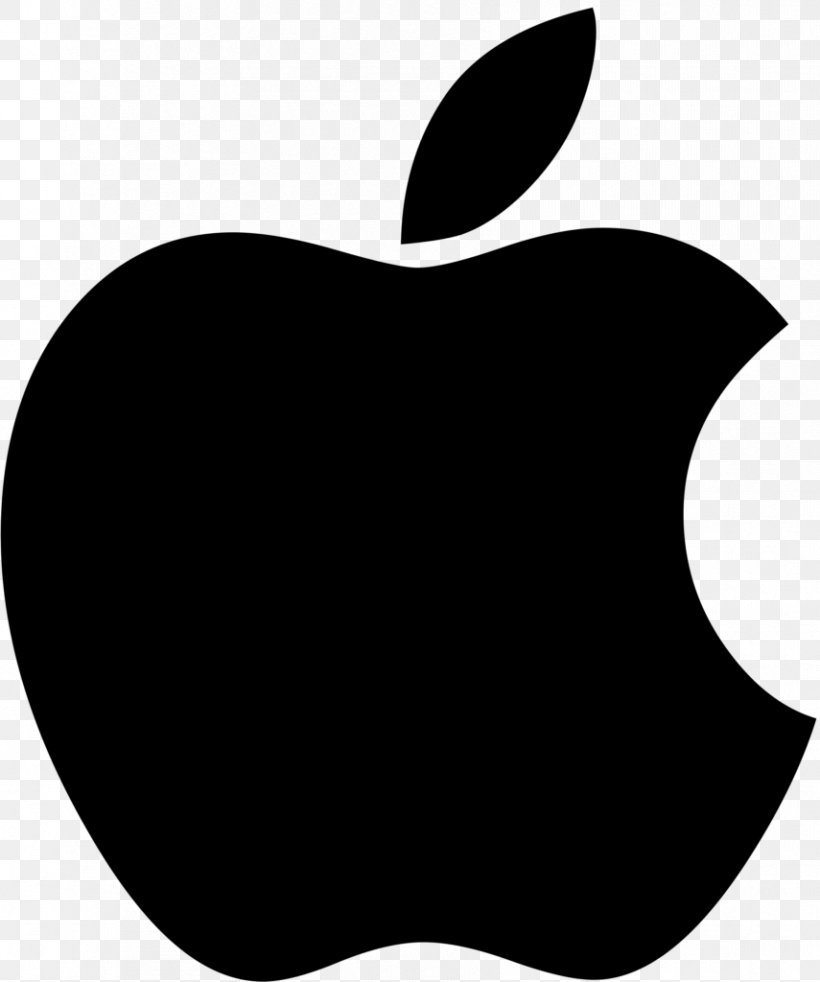 Apple Logo IPhone Symbol, PNG, 855x1024px, Apple, Applecom, Black, Black And White, Cdr Download Free