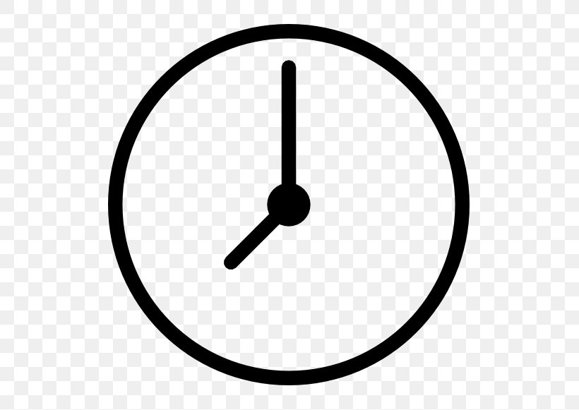 Clock Clip Art, PNG, 581x581px, Clock, Alarm Clocks, Area, Black And White, Cdr Download Free