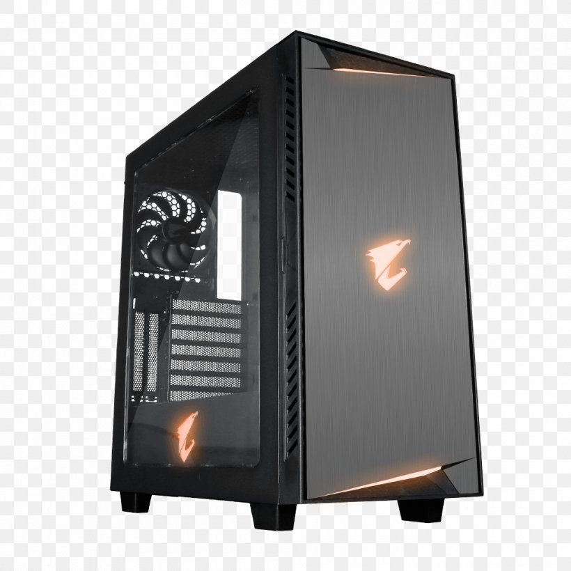 Computer Cases & Housings Power Supply Unit ATX Gigabyte Technology AORUS, PNG, 1000x1000px, Computer Cases Housings, Aorus, Atx, Computer, Computer Case Download Free