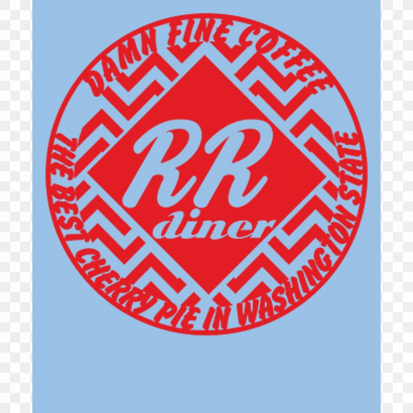 Double R Diner T-shirt Logo Laura Palmer Pocket, PNG, 1200x1200px, Double R Diner, Area, Brand, Clothing, Cotton Download Free