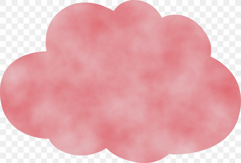 Pink M M-095, PNG, 2770x1876px, Cartoon Cloud, M095, Paint, Pink M, Watercolor Download Free