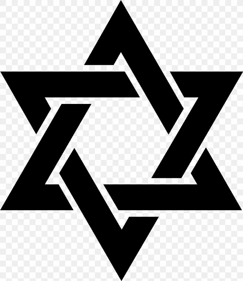 Star Of David Jewish People Judaism Jewish Symbolism, PNG, 929x1076px, Star Of David, Area, Black, Black And White, Brand Download Free