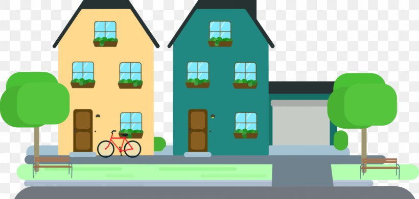 Neighbourhood Clip Art House Image, PNG, 1110x530px, Neighbourhood, Animation, Architecture, Building, Cartoon Download Free