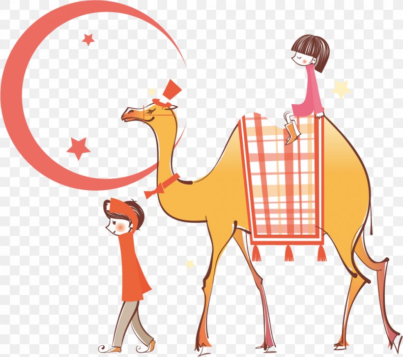 Camel Cartoon Illustration, PNG, 998x884px, Camel, Camel Like Mammal, Cartoon, Cdr, Cuteness Download Free