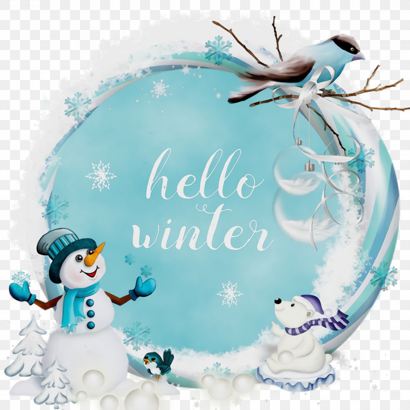Christmas Day, PNG, 3000x3000px, Hello Winter, Birthday, Christmas Card, Christmas Day, Christmas Decoration Download Free
