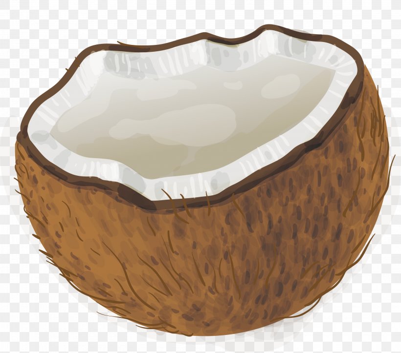 Coconut Milk, PNG, 2962x2613px, Coconut Milk, Artworks, Auglis, Bowl, Coconut Download Free