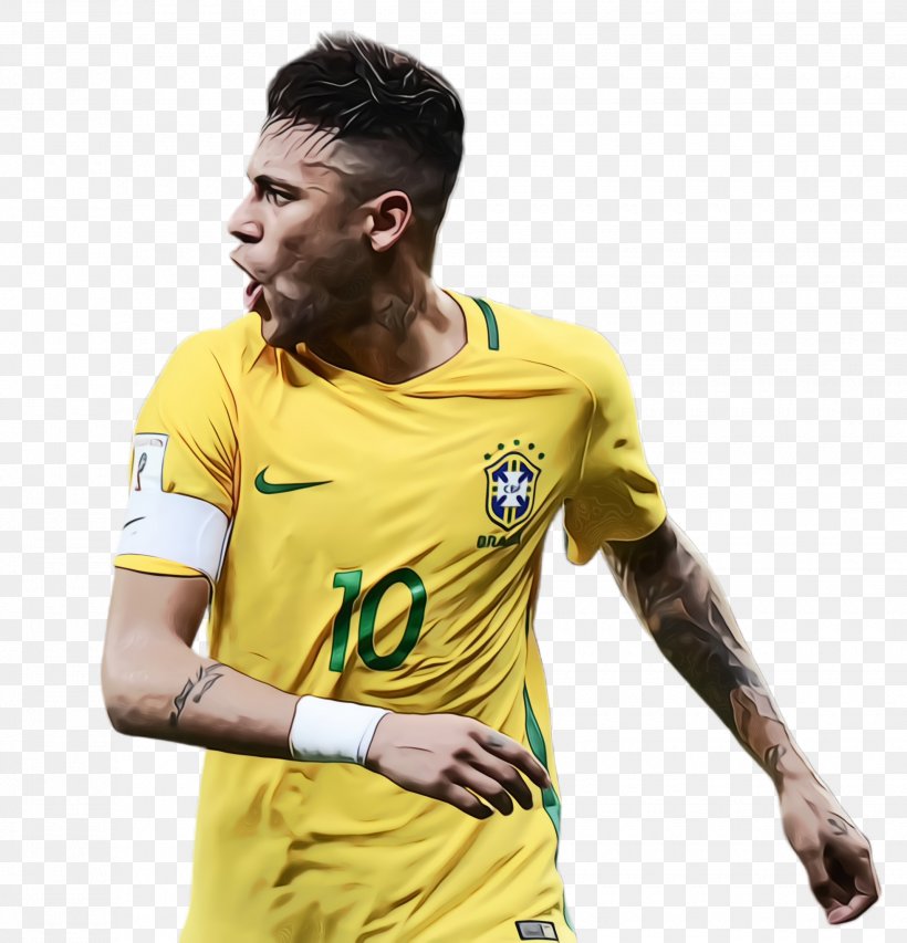 Football Cartoon, PNG, 1960x2040px, Neymar, Brazil, Brazil National Football Team, Clothing, Fc Barcelona Download Free