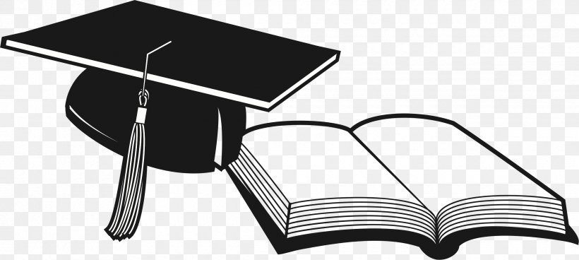 Graduation Ceremony Clip Art, PNG, 2380x1070px, Graduation Ceremony, Black And White, Chair, Furniture, Icon Design Download Free