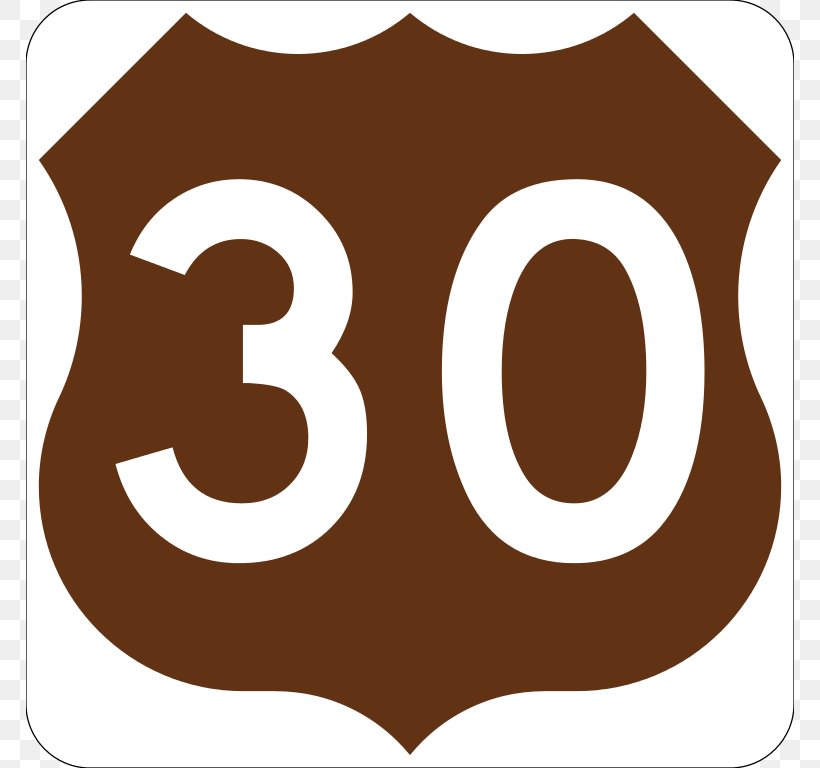 Interstate 30 U.S. Route 30 Interstate 84 US Interstate Highway System Wikimedia Commons, PNG, 768x768px, Interstate 30, Brown, Controlledaccess Highway, Driving, Highway Download Free