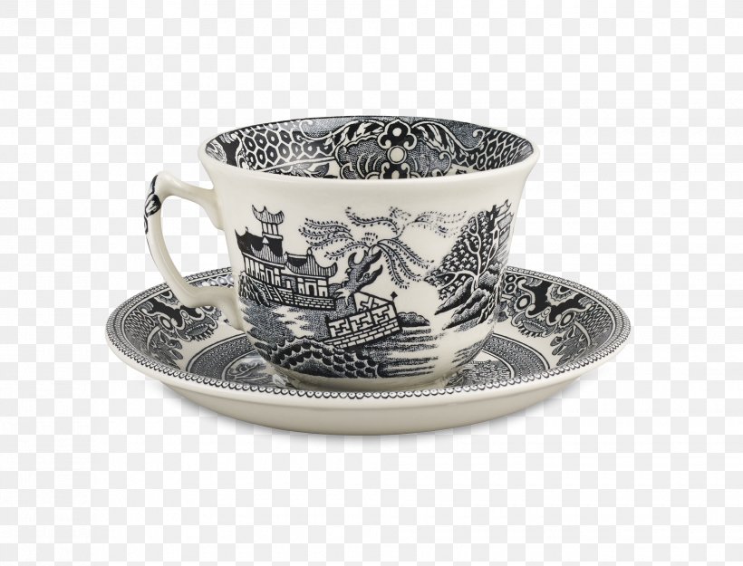 Saucer Tableware Teacup Coffee Cup, PNG, 1960x1494px, Saucer, Burleigh Pottery, Coffee Cup, Craft, Cup Download Free