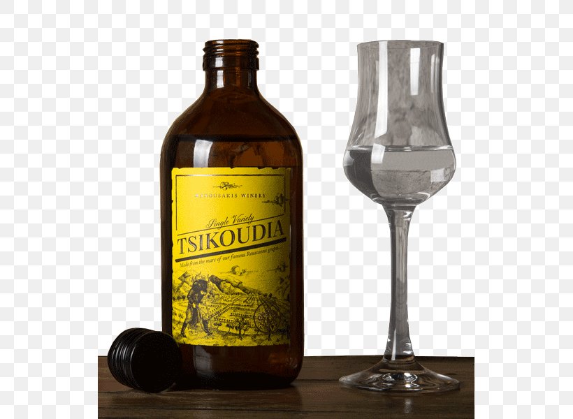 Tsikoudia Wine Tsipouro Apéritif Liquor, PNG, 600x600px, Wine, Alcoholic Beverage, Anise, Barware, Bottle Download Free