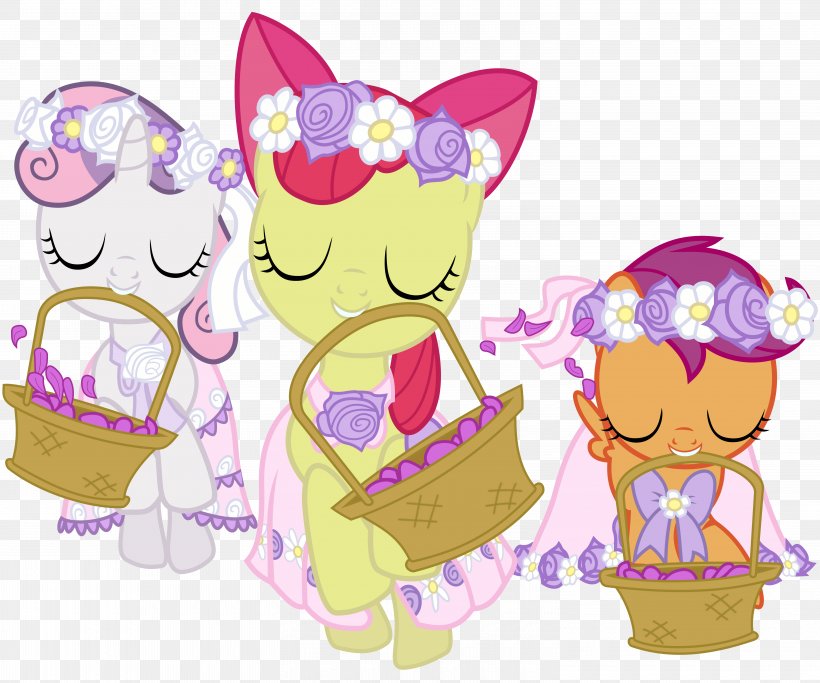 Applejack Apple Bloom Pony Cutie Mark Crusaders Pinkie Pie, PNG, 6000x5000px, Watercolor, Cartoon, Flower, Frame, Heart Download Free