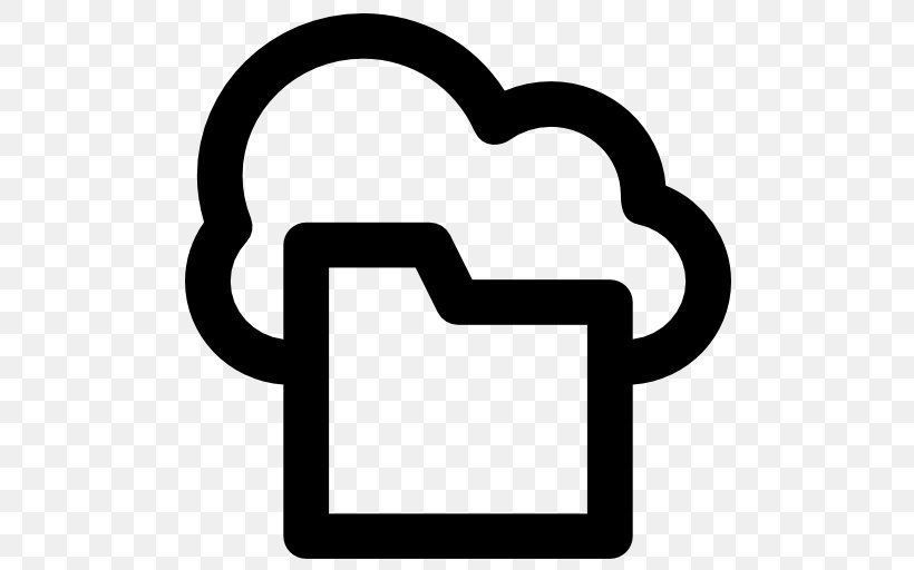 Cloud Storage, PNG, 512x512px, Cloud Storage, Area, Black And White, Cloud Computing, Computer Graphics Download Free