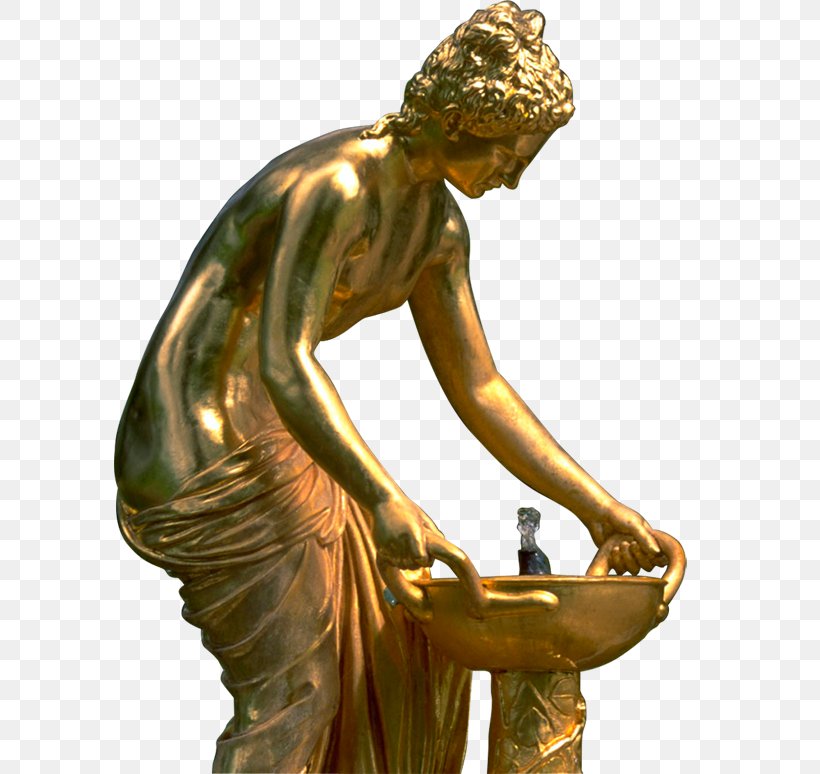 Golden Bronze Sculpture Classical Sculpture Statue, PNG, 591x774px, Golden, Brass, Bronze, Bronze Sculpture, Classical Sculpture Download Free