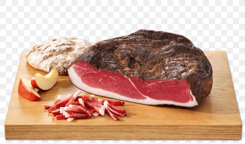 Tyrolean Speck Ham Bacon Rib Eye Steak, PNG, 990x582px, Watercolor, Cartoon, Flower, Frame, Heart Download Free