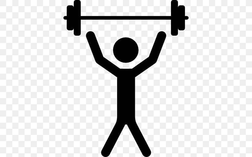 Weight Training Dumbbell Olympic Weightlifting Clip Art, PNG, 512x512px, Weight Training, Arm, Barbell, Biceps, Black And White Download Free