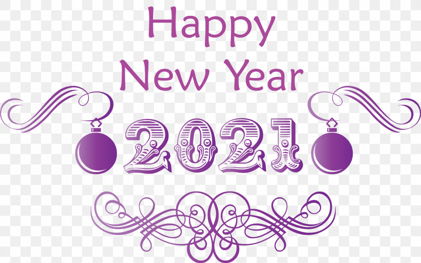 2021 Happy New Year New Year 2021 Happy New Year, PNG, 2999x1876px, 2021 Happy New Year, Happy New Year, Human Body, Jewellery, Lavender Download Free