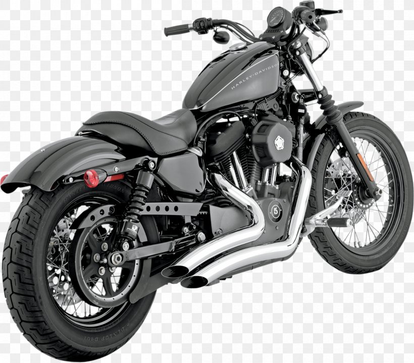 Exhaust System Harley-Davidson Sportster Motorcycle Muffler, PNG, 1200x1053px, Exhaust System, Aftermarket Exhaust Parts, Auto Part, Automobile Repair Shop, Automotive Exhaust Download Free