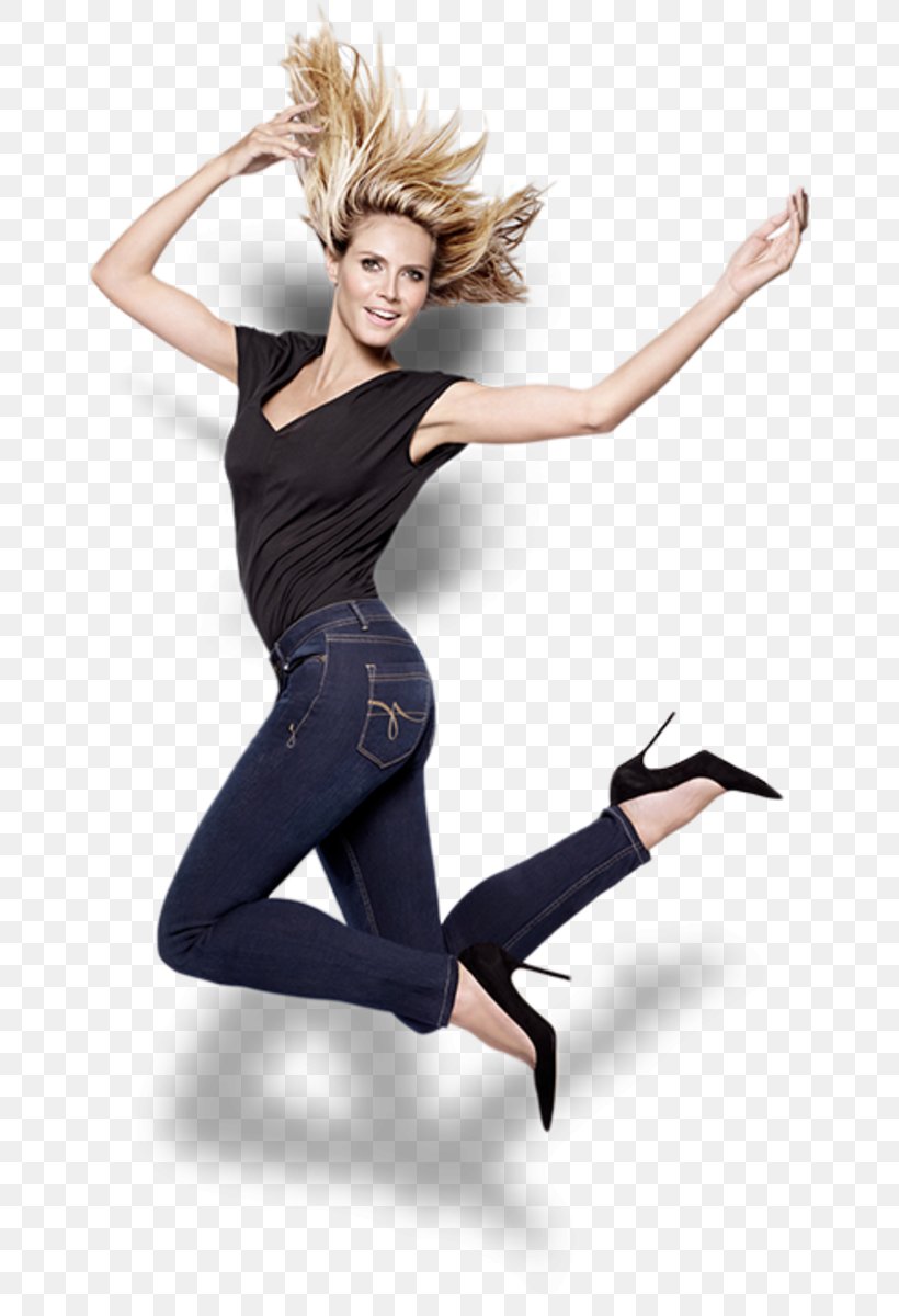Heidi Klum Jordache Jeans Model Fashion, PNG, 666x1200px, Watercolor, Cartoon, Flower, Frame, Heart Download Free