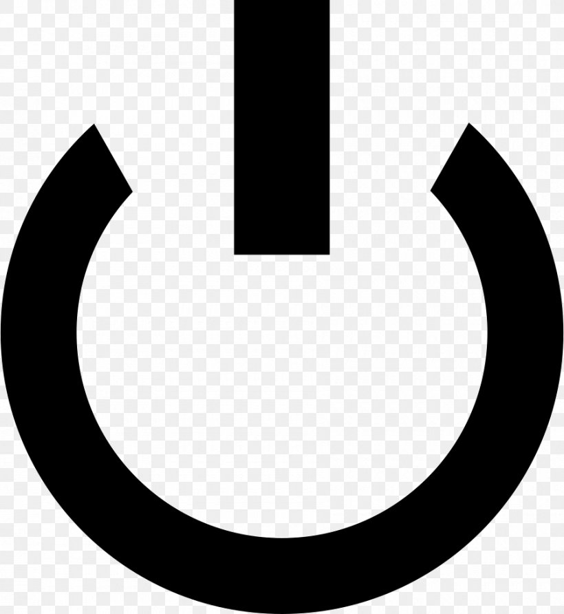 Power Symbol Logo Clip Art, PNG, 900x980px, Power Symbol, Black, Black And White, Business, Button Download Free
