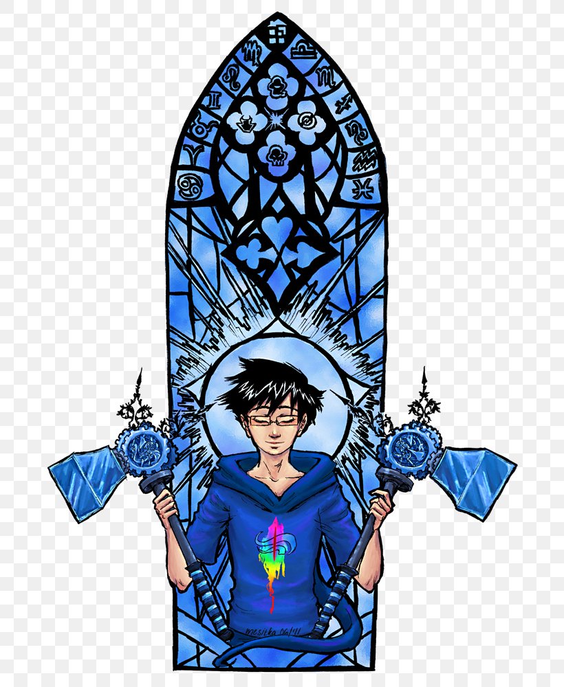 Stained Glass DeviantArt Over Now Digital Art 22 June, PNG, 697x1000px, Stained Glass, Cartoon, Character, Cobalt Blue, Death Download Free