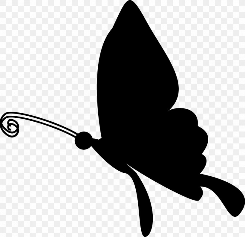 Butterfly Desktop Wallpaper Clip Art, PNG, 980x948px, Butterfly, Animal, Black, Black And White, Butterflies And Moths Download Free