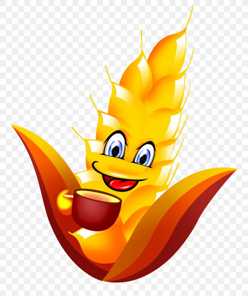 Cartoon Speech Balloon Wheat, PNG, 857x1024px, Cartoon, Comics, Cup, Fictional Character, Gold Download Free