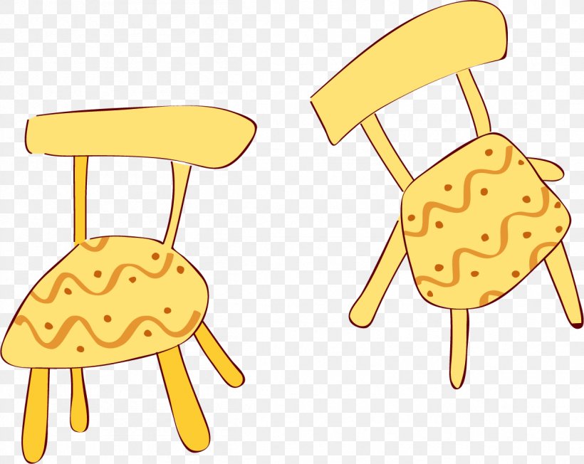 Chair Table Seat Yellow Furniture, PNG, 1257x1001px, Chair, Animation, Cartoon, Color, Film Download Free
