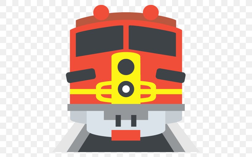 Emoji Emoticon Rail Transport Train, PNG, 512x512px, Emoji, Art Emoji, Emoticon, Mobile Phones, Nagapattinam Download Free