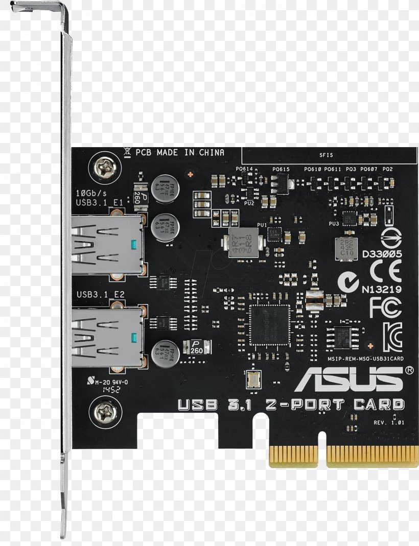 Graphics Cards & Video Adapters PCI Express USB 3.1 USB-C, PNG, 1961x2557px, Graphics Cards Video Adapters, Asus, Computer, Computer Component, Computer Hardware Download Free