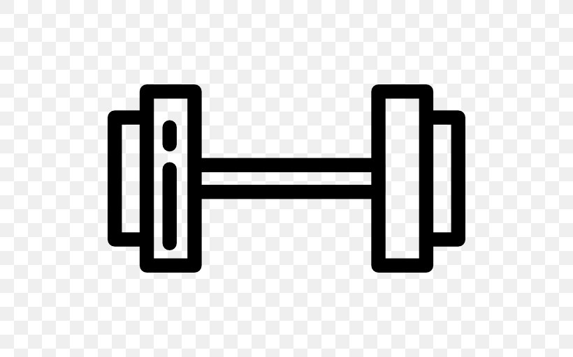 Dumbbell Weight Training Physical Fitness Fitness Centre Exercise, PNG, 512x512px, Dumbbell, Area, Barbell, Black And White, Bodybuilding Download Free